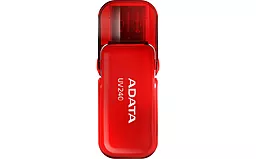 Флешка ADATA UV240 16GB USB 2.0 (AUV240-16G-RRD) Red - фото Флешка ADATA UV240 16GB USB 2.0 (AUV240-16G-RRD) Red