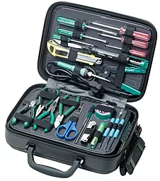 Набор инструментов для электромонтажа Pro'sKit 1PK-710KB - фото Набор инструментов для электромонтажа Pro'sKit 1PK-710KB