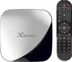 Смарт приставка Android TV Box X88 Pro 2/16 GB - фото Смарт приставка Android TV Box X88 Pro 2/16 GB