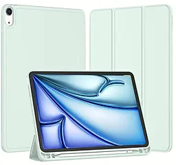 Чохол для планшету BeCover Tri Fold Soft TPU для Apple iPad Air 11" M4 2026 Green (715231) - фото Чохол для планшету BeCover Tri Fold Soft TPU для Apple iPad Air 11" M4 2026 Green (715231)
