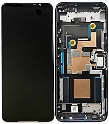 Дисплей Asus ROG Phone 6, 6 Pro, 6D, 6D Ultimate с тачскрином и рамкой, Black