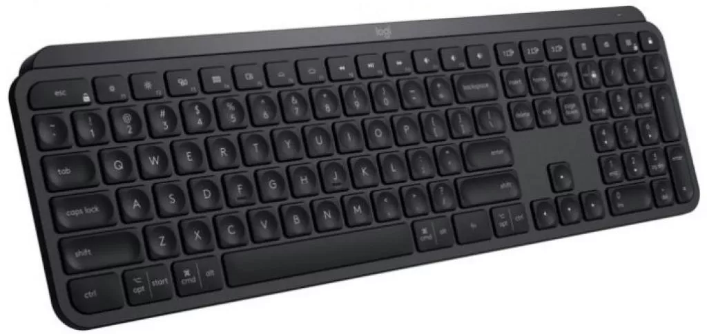 Клавиатура Logitech MX Keys Advanced Wireless Illuminated Graphite (920-009417) - фото 2