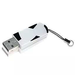 Флешка Verbatim 32GB STORE'N'GO MINI FOOTBALL USB 2.0 (49889) Black/White