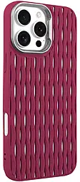 {"ru": "Чехол", "uk": "Чохол"} Case TPU Ribbio для Apple iPhone 16 Pro Max  Red