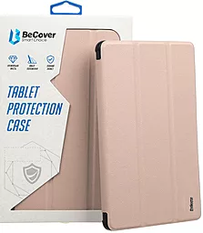 Чехол-книжка Soft Edge BeCover с креплением для стилуса для Samsung Galaxy Tab S10 Plus (SM-X820/SM-X826) 12.4" Pink (712256) - фото Чехол-книжка Soft Edge BeCover с креплением для стилуса для Samsung Galaxy Tab S10 Plus (SM-X820/SM-X826) 12.4" Pink (712256)