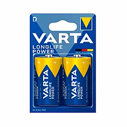 Батарейки Varta D / LR20 Longlife Power 2шт - фото Батарейки Varta D / LR20 Longlife Power 2шт