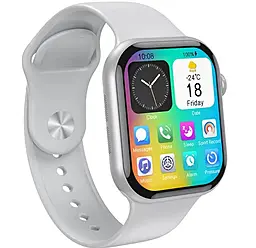 Смарт-часы XO W10 Pro AMOLED Silver - фото Смарт-часы XO W10 Pro AMOLED Silver