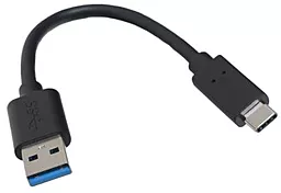 USB Кабель Patron 0.15M USB 3.1 Type-C Cable Black (CAB-PN-TYPE-C-0.15M)