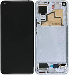 Дисплей Xiaomi Mi 11 с тачскрином и рамкой, сервисный оригинал, White - фото Дисплей Xiaomi Mi 11 с тачскрином и рамкой, сервисный оригинал, White