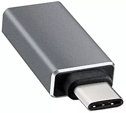 OTG-перехідник EasyLife M-F USB Type-C -> USB-A 3.0 Grey - фото OTG-перехідник EasyLife M-F USB Type-C -> USB-A 3.0 Grey