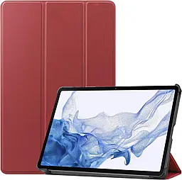 Чехол для планшета BeCover Smart Case для Samsung Galaxy Tab S10 Lite (SM-X400, SM-X406) 10.9" Red Wine (713844) - фото Чехол для планшета BeCover Smart Case для Samsung Galaxy Tab S10 Lite (SM-X400, SM-X406) 10.9" Red Wine (713844)