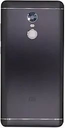 Задняя крышка корпуса Xiaomi Redmi Note 4 Global / Redmi Note 4X Snapdragon со стеклом камеры Original Black - фото Задняя крышка корпуса Xiaomi Redmi Note 4 Global / Redmi Note 4X Snapdragon со стеклом камеры Original Black