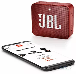 Колонки акустические JBL Go 2 Ruby Red - миниатюра 6