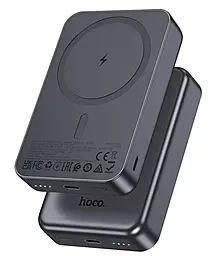 Повербанк Hoco J160A Original magnetic 10000mAh 20W Metal Gray - фото Повербанк Hoco J160A Original magnetic 10000mAh 20W Metal Gray