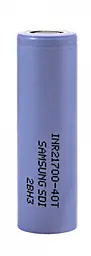Аккумулятор Samsung INR21700-40T 4000 mAh 40A FlatTop - фото Аккумулятор Samsung INR21700-40T 4000 mAh 40A FlatTop