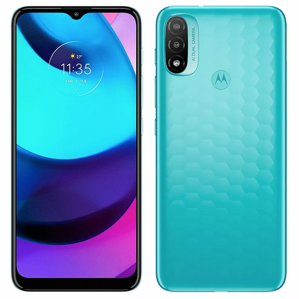 Смартфон Motorola Moto E20 2/32GB Blue - фото 1