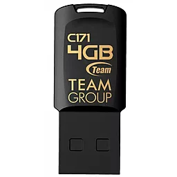 Флешка Team C171 4GB USB 2.0 Black (TC1714GB01) - миниатюра 2