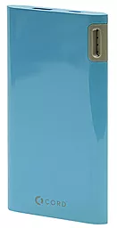 Повербанк Cord J205 (5000 mAh) Blue - фото Повербанк Cord J205 (5000 mAh) Blue