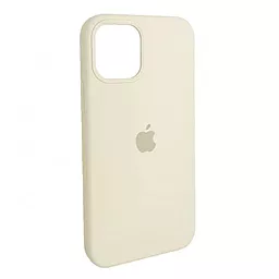 Чехол Silicone Case Full для Apple iPhone 14 Plus Antique White