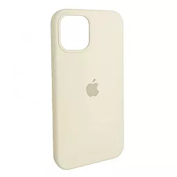 Чохол Silicone Case Full для Apple iPhone 14 Plus Antique White - фото Чохол Silicone Case Full для Apple iPhone 14 Plus Antique White