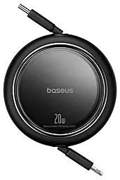 Кабель Baseus Free2Pull Retractable USB Type-C - Lightning 20w 3a 1м PD cable Black (P10364501111-00) - фото Кабель Baseus Free2Pull Retractable USB Type-C - Lightning 20w 3a 1м PD cable Black (P10364501111-00)