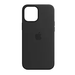 Чехол Apple Silicone Case with MagSafe iPhone 12 Mini Black