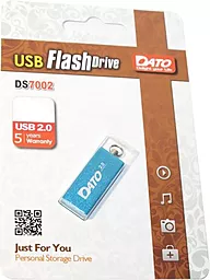 Флешка Dato 8GB DS7002 USB 2.0 (DT_DS7002U/8GB) blue - фото Флешка Dato 8GB DS7002 USB 2.0 (DT_DS7002U/8GB) blue