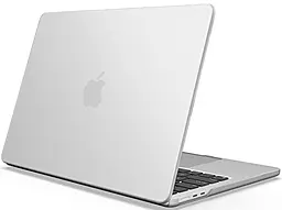 Чохол ArmorStandart Matte Shell для MacBook Air 13.6" M2, M3, M4 White (ARM76106) - фото Чохол ArmorStandart Matte Shell для MacBook Air 13.6" M2, M3, M4 White (ARM76106)
