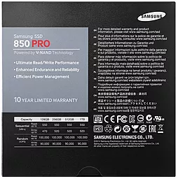 SSD Накопитель Samsung 850 Pro 256 GB (MZ-7KE256BW) - миниатюра 9