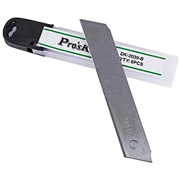 Набір лез для ножа Pro'sKit DK-2039-B 10 шт (DK-2039)