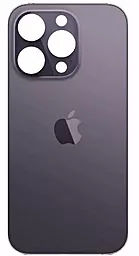 Задняя крышка корпуса Apple iPhone 14 Pro (small hole) Original Deep Purple - фото Задняя крышка корпуса Apple iPhone 14 Pro (small hole) Original Deep Purple