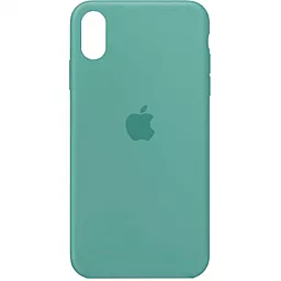 Чехол Silicone Case Full для Apple iPhone XR Denim Blue
