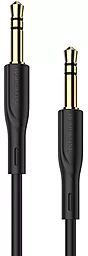 Аудио кабель Borofone BL1 AUX mini Jack 3.5mm M/M Cable 1 м black - миниатюра 2