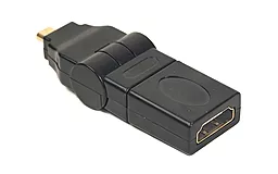 Видео переходник (адаптер) PowerPlant micro HDMI AM - HDMI AF (CA910618) - миниатюра 2