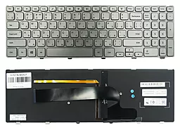 Клавіатура для ноутбуку Dell Inspiron 15-7537 15-7737 підсвітка 0PCFWC срібляста