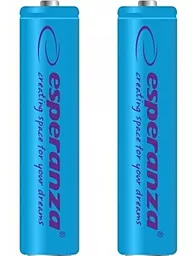 Аккумулятор Esperanza AAA / R03 Ni-MH 1000mAh (EZA101B) 2шт Blue