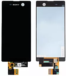 Дисплей Sony Xperia M5 (E5603, E5606, E5633, E5643, E5653, E5663) с тачскрином, оригинал, Black