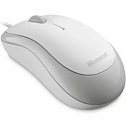 Компьютерная мышка Microsoft Basic Optical USB White Business (4YH-00008) White - фото Компьютерная мышка Microsoft Basic Optical USB White Business (4YH-00008) White