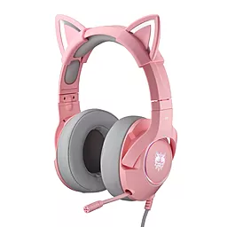 Наушники Onikuma K9 Cat Ear 3.5mm Pink