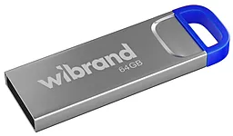 Флешка Wibrand Falcon 64Gb Blue (WI2.0/FA64U7U) - фото Флешка Wibrand Falcon 64Gb Blue (WI2.0/FA64U7U)