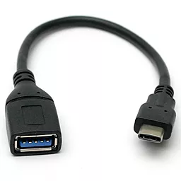 OTG-переходник Atcom USB 3.0 AF to Type-C Black (11310)