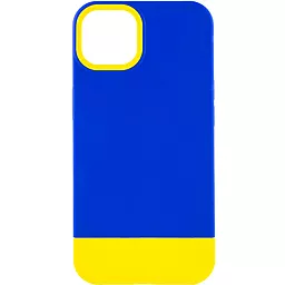 Чехол Epik TPU+PC Bichromatic для Apple iPhone 11 Pro Max (6.5") Navy Blue / Yellow