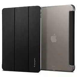 Чехол для планшета Spigen Liquid Air Folio для Apple iPad 10.9 (2022) Black (ACS05415) - миниатюра 2