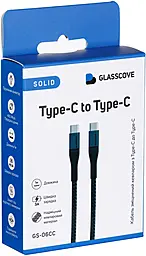 Кабель Glasscove SOLID USB Type-C - Type-C 60w 3a 1m cable DarkSlateGray (GS-06CС) - мініатюра 3