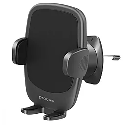 Держатель с автозажимом Proove Gravity Pro Air Outlet Car Mount Black (CHSL00000001) - фото Держатель с автозажимом Proove Gravity Pro Air Outlet Car Mount Black (CHSL00000001)