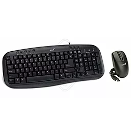 Комплект (клавиатура+мышка) Genius КМ-210 USB Ru (31330219102)