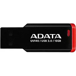 Флешка ADATA 16GB UV140 Black+Red USB 3.0 (AUV140-16G-RKD) - фото Флешка ADATA 16GB UV140 Black+Red USB 3.0 (AUV140-16G-RKD)