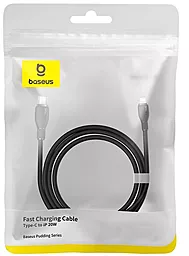 Кабель Baseus Pudding Series USB Type-C - Lightning 20w 3a 2м PD сable Black (P10355701111-01) - мініатюра 10 Кабель Baseus Pudding Series USB Type-C - Lightning 20w 3a 2м PD сable Black (P10355701111-01) - мініатюра 10