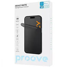 Защитная пленка Proove Hydrogel Screen Protection PRIVACY Matte - фото Защитная пленка Proove Hydrogel Screen Protection PRIVACY Matte