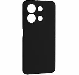 Чехол Silicone Case Camera для Xiaomi Redmi Note 13 4G (no logo) Black - фото Чехол Silicone Case Camera для Xiaomi Redmi Note 13 4G (no logo) Black
